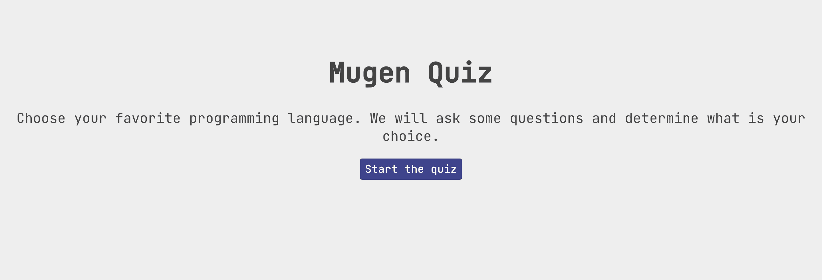 This is how I built Mugen Quiz, an April Fool's day project.